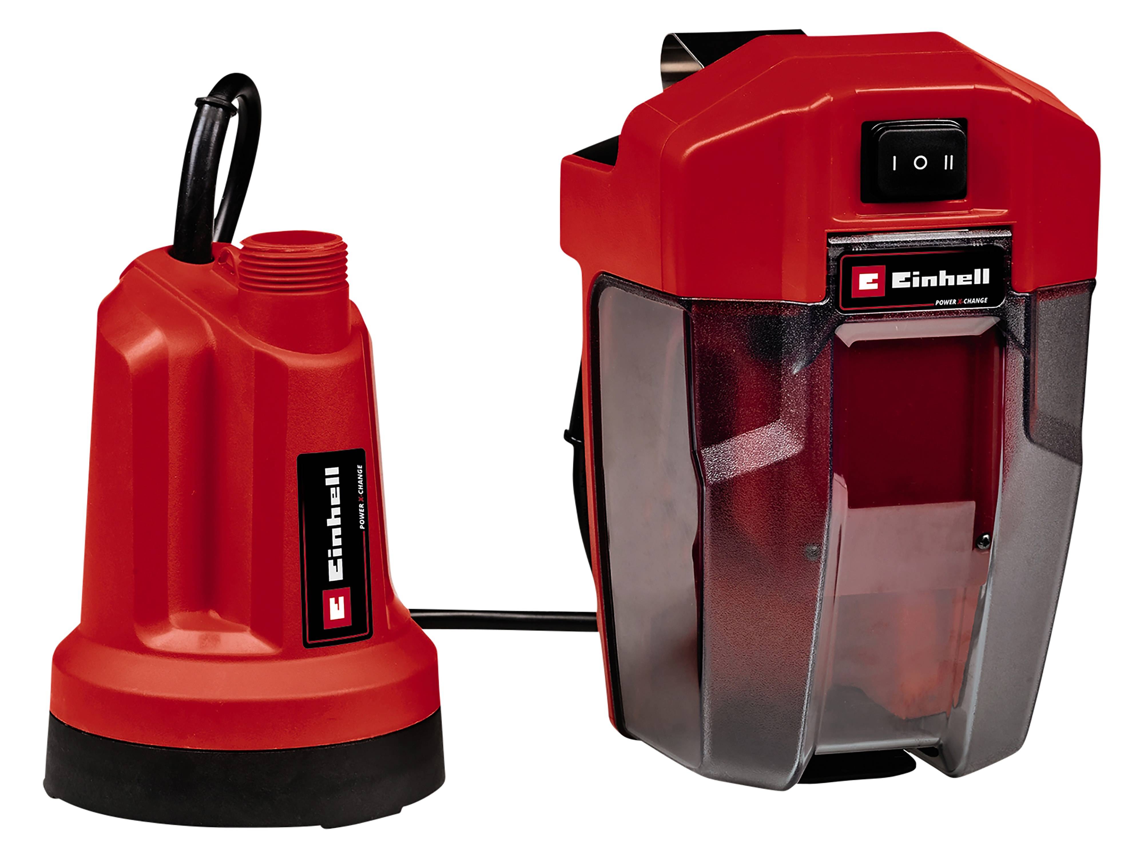 EINHELL Akku-Klarwasserpumpe GE-SP 18 LL Li (1x4,0 Ah)