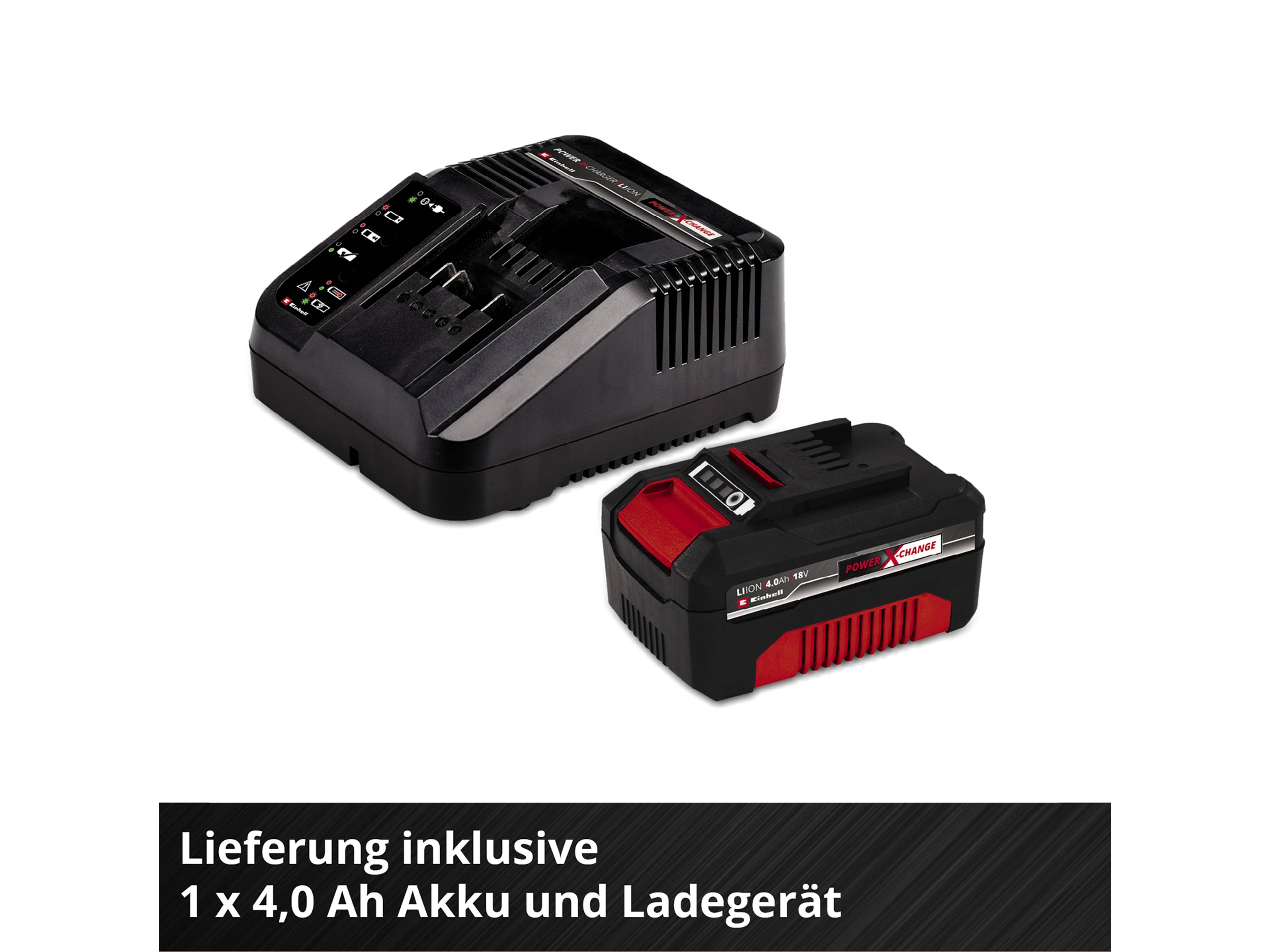 EINHELL Akku-Klarwasserpumpe GE-SP 18 LL Li (1x4,0 Ah)