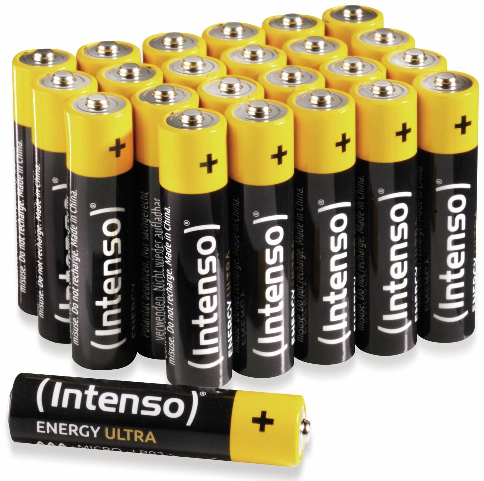 INTENSO Micro-Batterie-Set Energy Ultra, AAA LR03, 24 Stück