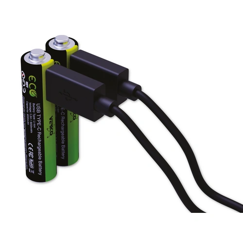 VERICO Li-Ion-Akku Loop Energy AAA, mit USB-C Buchse, 2er Pack VERICO Li-Ion-Akku Loop Energy AAA, mit USB-C Buchse, 2er Pack
