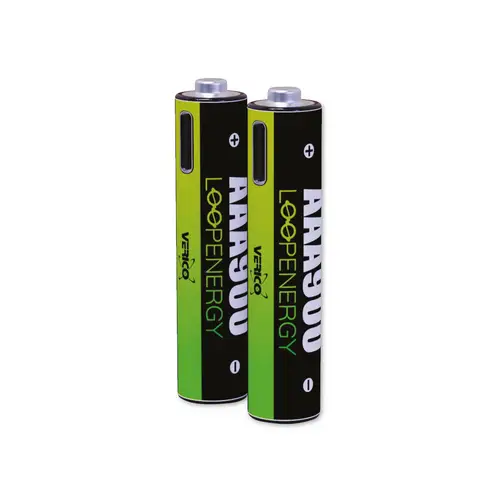 VERICO Li-Ion-Akku Loop Energy AAA, mit USB-C Buchse, 2er Pack VERICO Li-Ion-Akku Loop Energy AAA, mit USB-C Buchse, 2er Pack