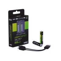 VERICO Li-Ion-Akku Loop Energy AAA, mit USB-C Buchse, 2er Pack VERICO Li-Ion-Akku Loop Energy AAA, mit USB-C Buchse, 2er Pack