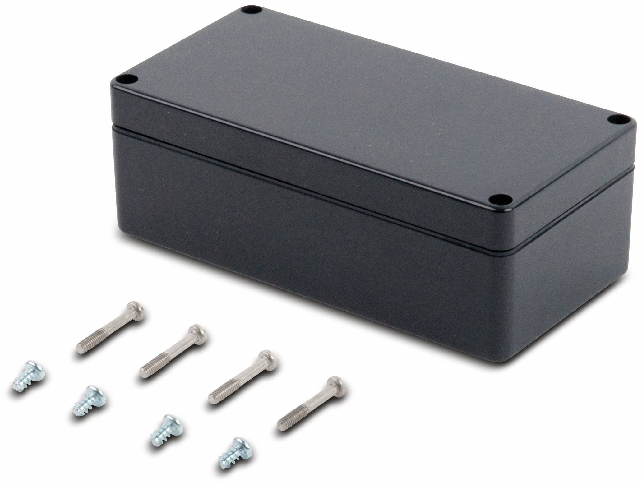 Universalgehäuse, ABS, 160 x 80 x 55 mm, IP66, schiefergrau