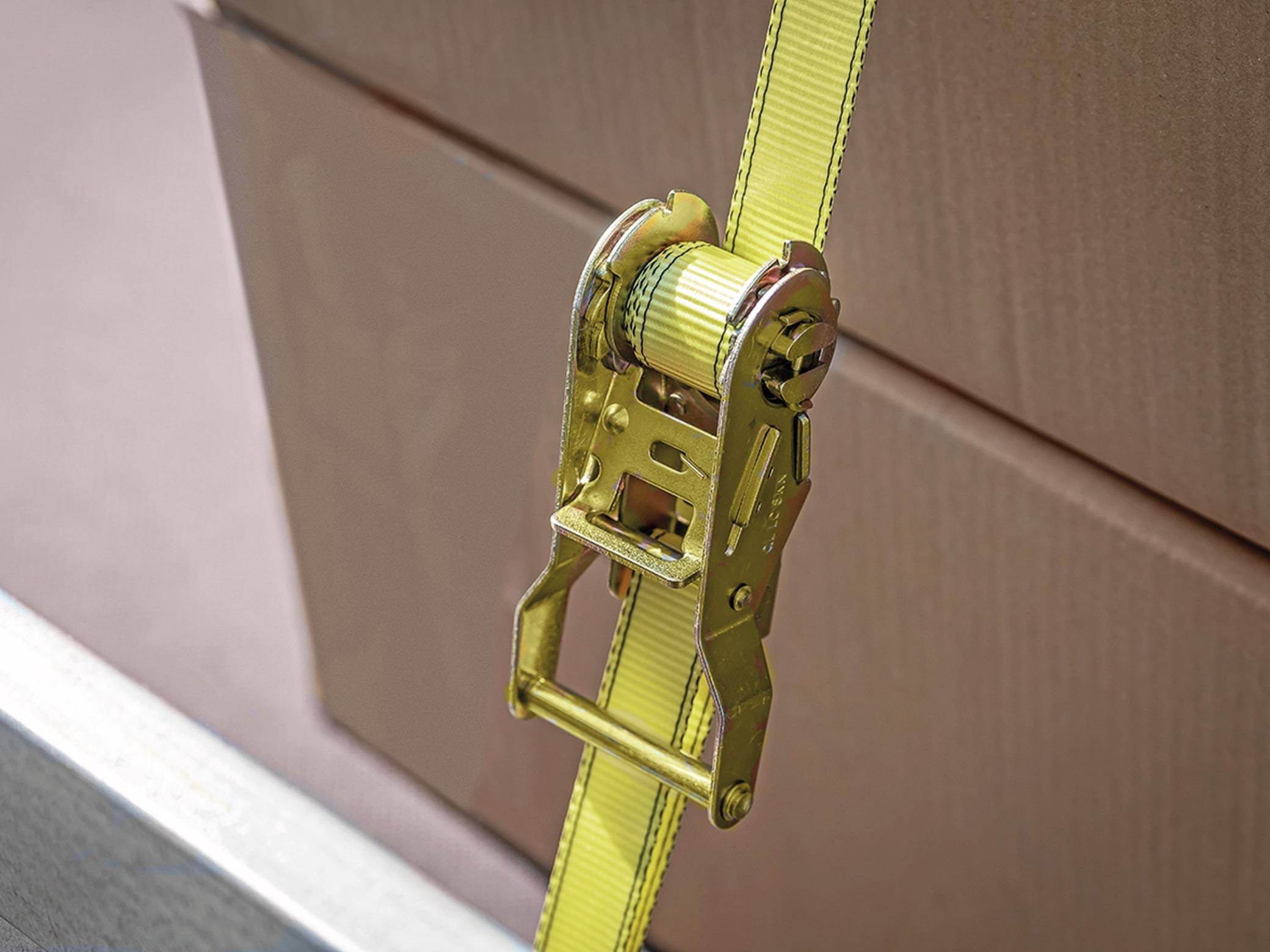 LAS Spanngurt 10333, 500x2,5 cm, 500 daN, mit Ratsche