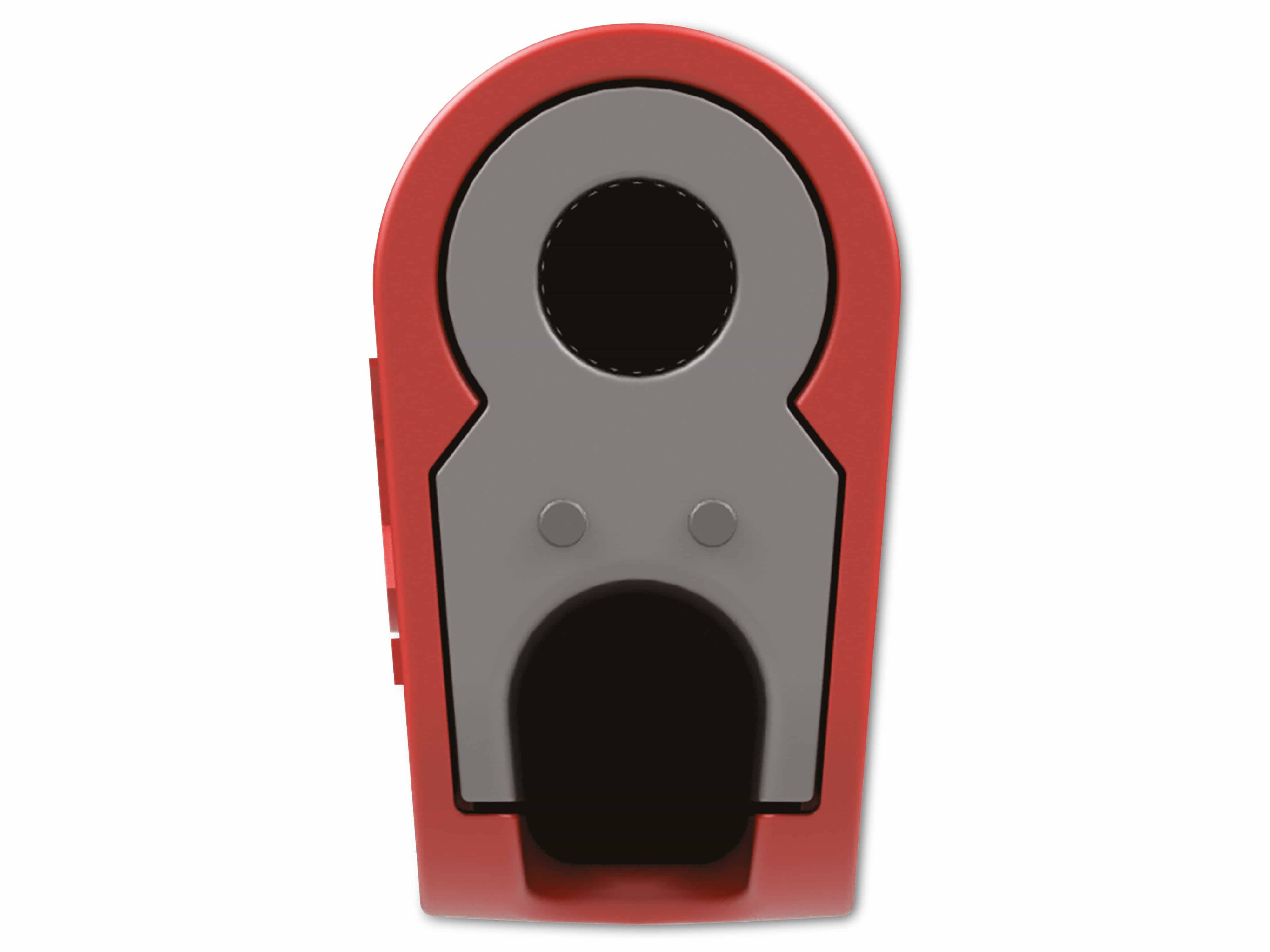 STÄUBLI Einzelstecker, 64.1043-22, 4 mm , rot, 30 V, 32 A / 60 V, 32 A