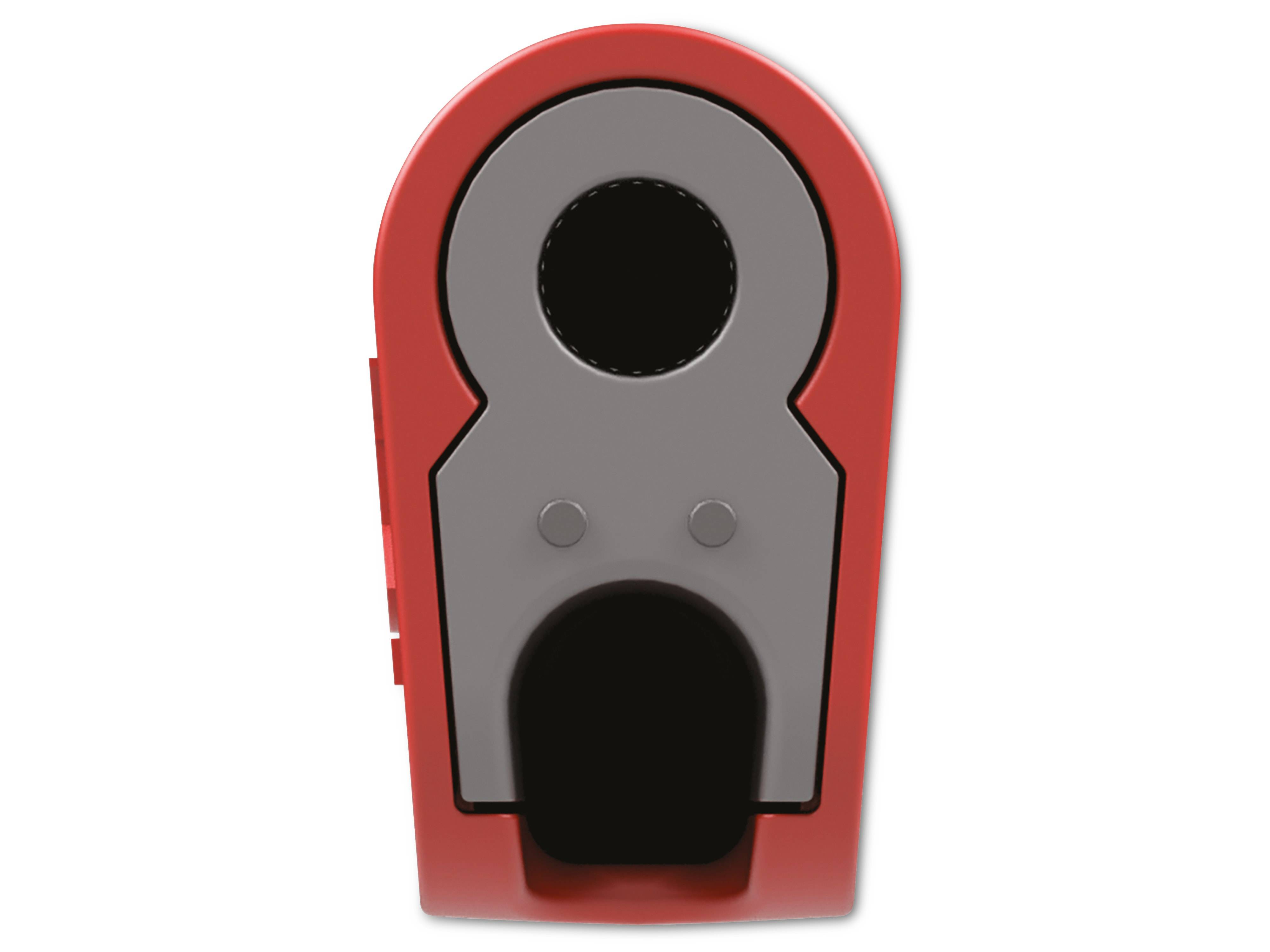 STÄUBLI Einzelstecker, 64.1043-22, 4 mm , rot, 30 V, 32 A / 60 V, 32 A