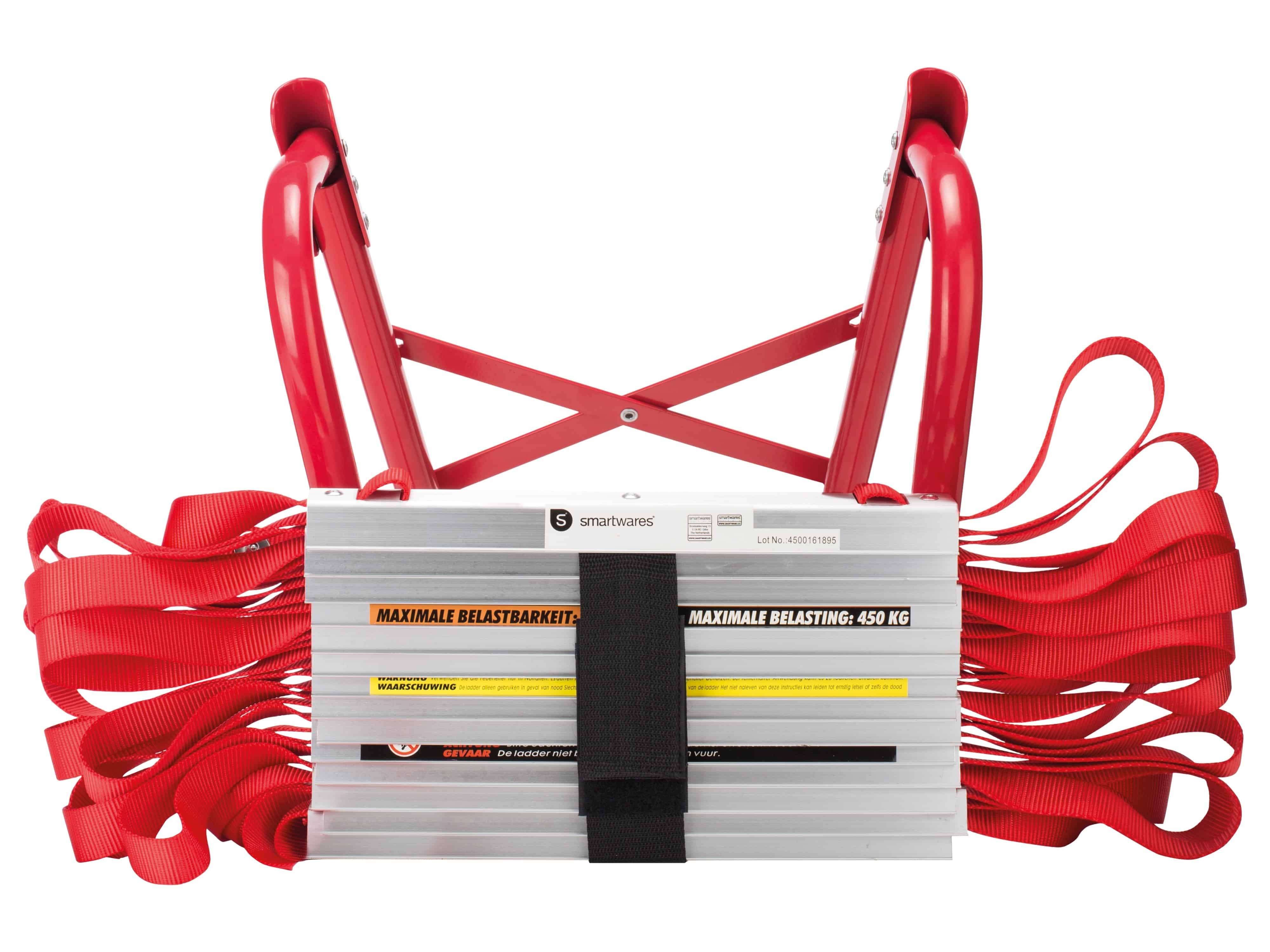 SMARTWARES Rettungsleiter 10.015.18, 4,5 m, 450 kg belastbar