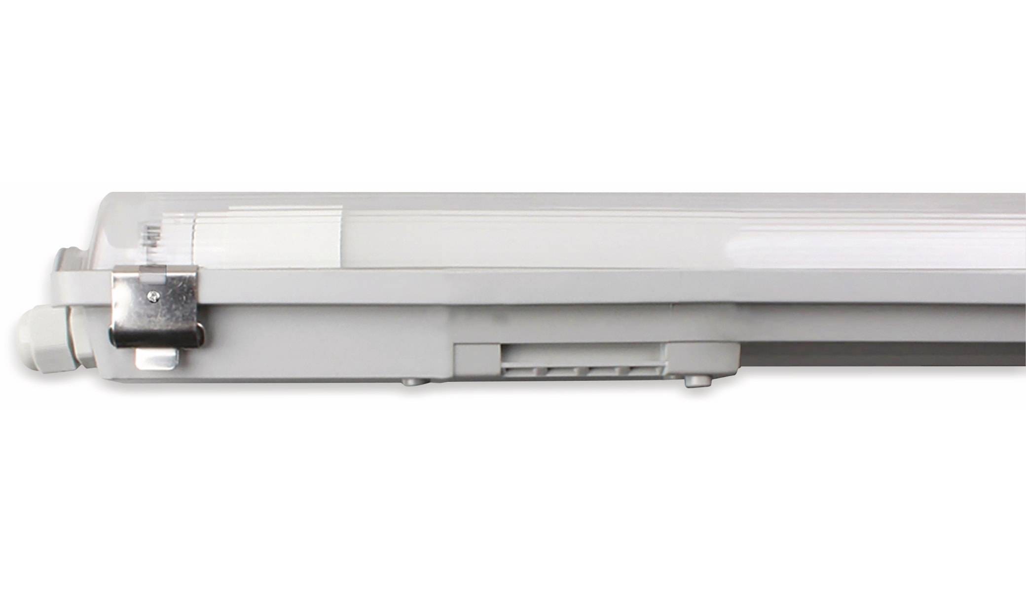 MÜLLER-LICHT LED-Wannenleuchte, 20800198, Aqua-Promo 2/60, 2x 8 W, 840 lm, 4000 K, weiß