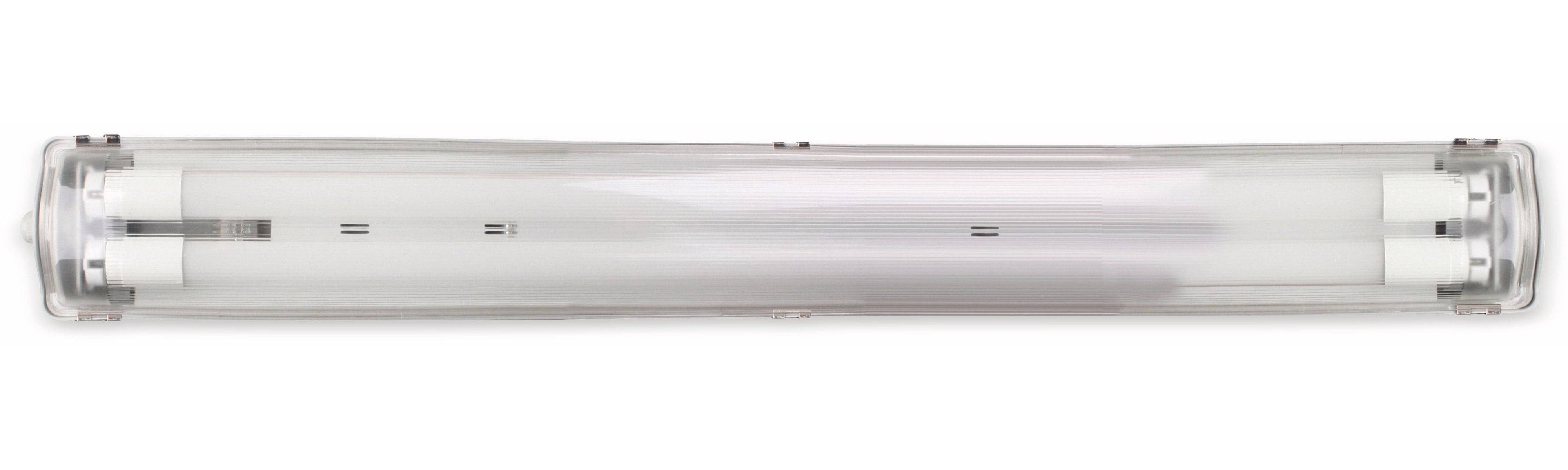 MÜLLER-LICHT LED-Wannenleuchte, 20800198, Aqua-Promo 2/60, 2x 8 W, 840 lm, 4000 K, weiß