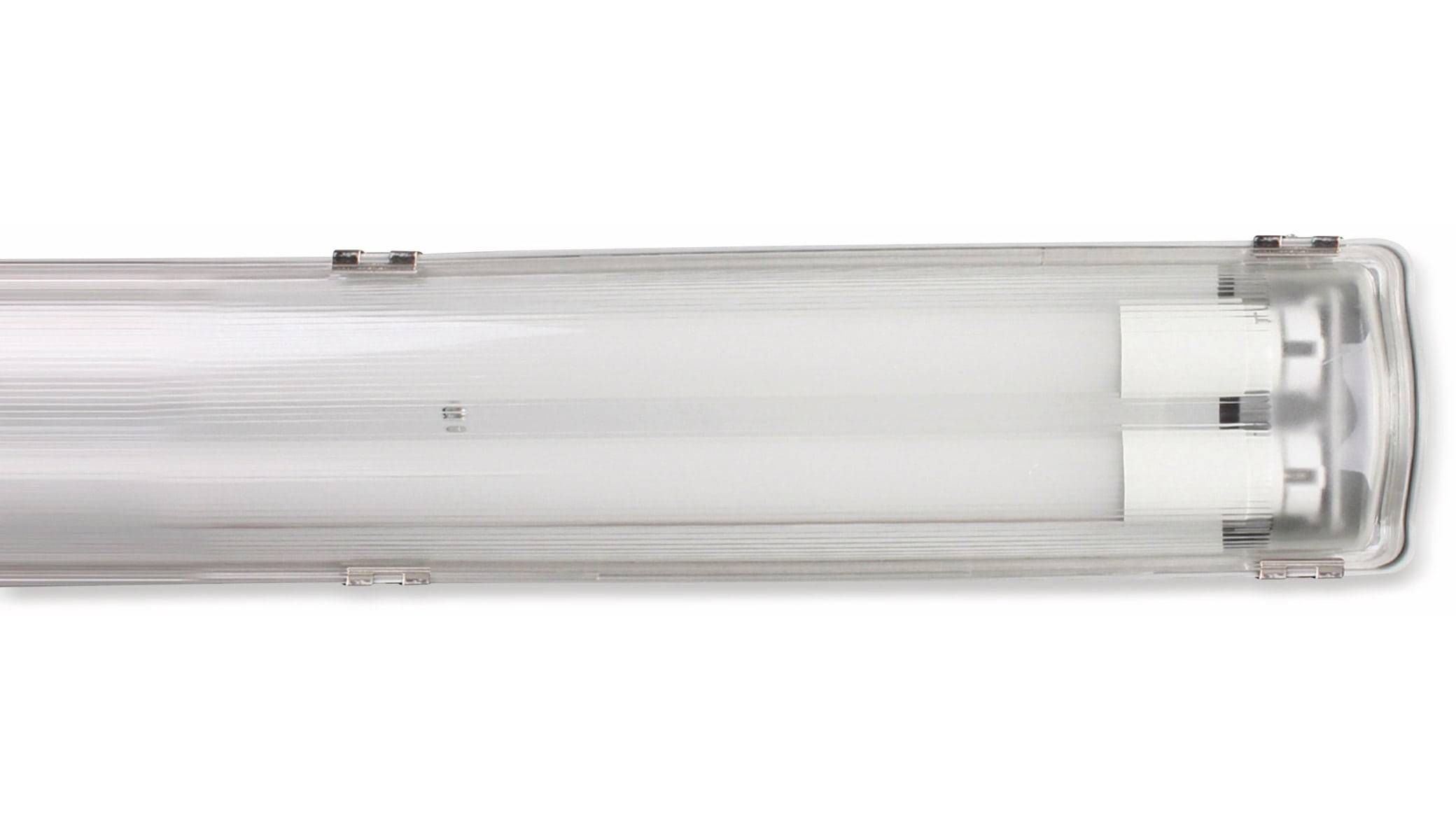 MÜLLER-LICHT LED-Wannenleuchte, 20800198, Aqua-Promo 2/60, 2x 8 W, 840 lm, 4000 K, weiß