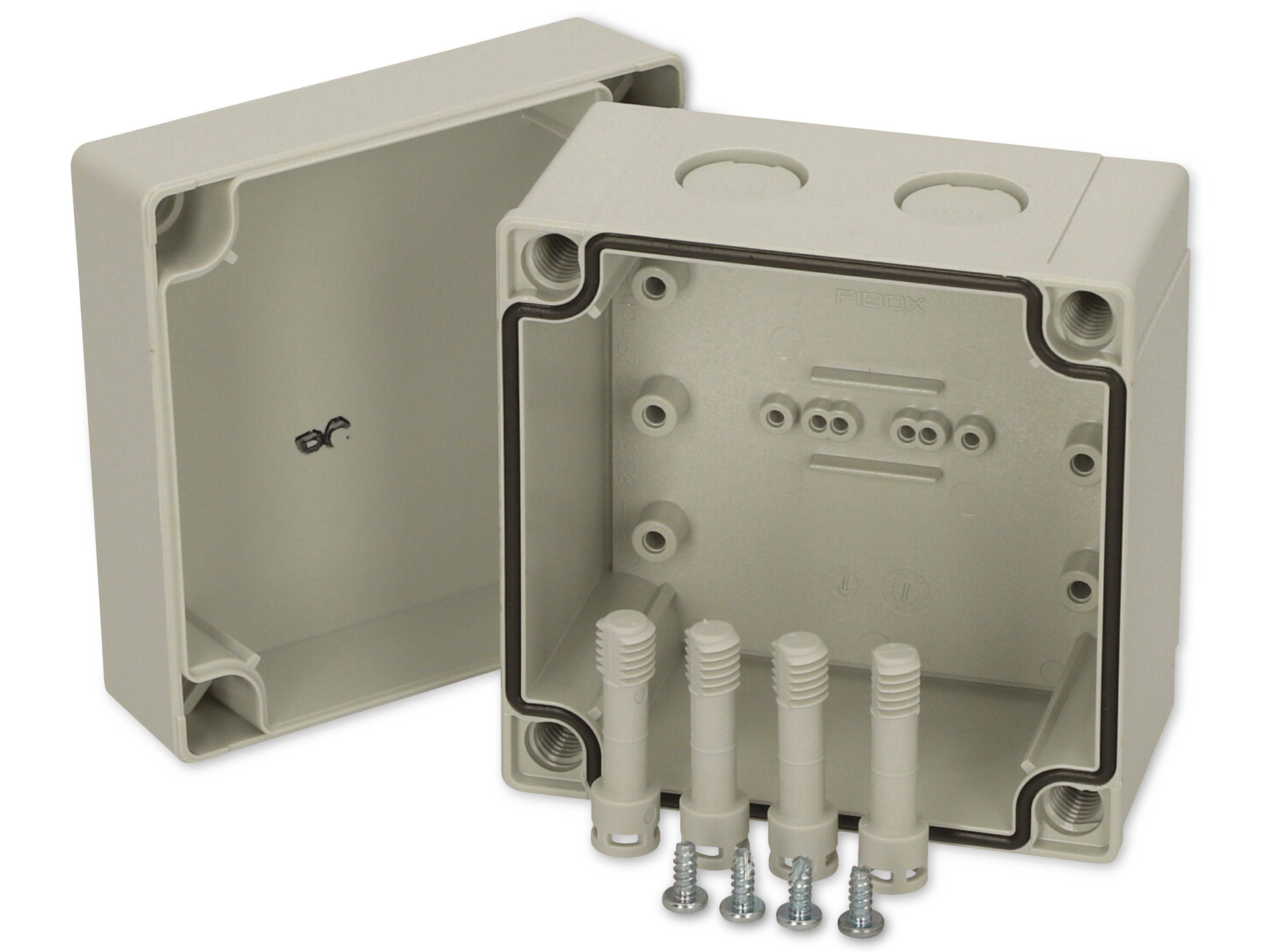 FIBOX Gehäuse, MNX, 6016332, 100x100x75mm, Polycarbonat, IP66/iP67