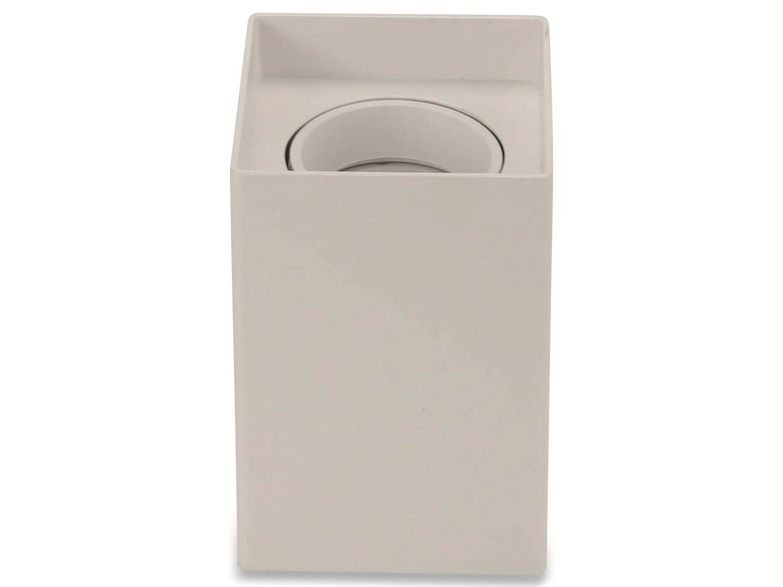 OPTONICA Deckenspot 2003 230 V~, GU10- /MR16, eckig, 45° schwenkbar, weiß