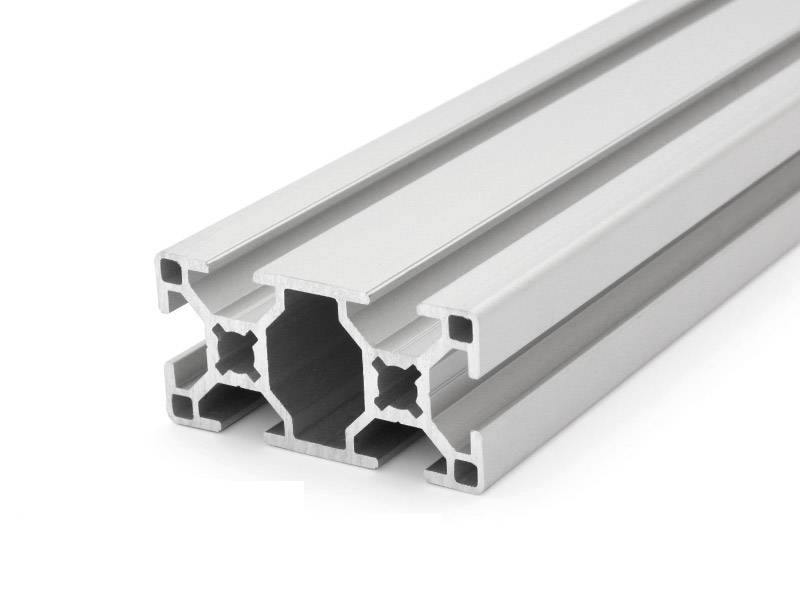 Aluminiumprofil 30x60L B-Typ Nut 8 (leicht), silber eloxiert. Aluminium Profil 30x60 Alu Profil 30 x 60 Montage- Systemprofil 300mm