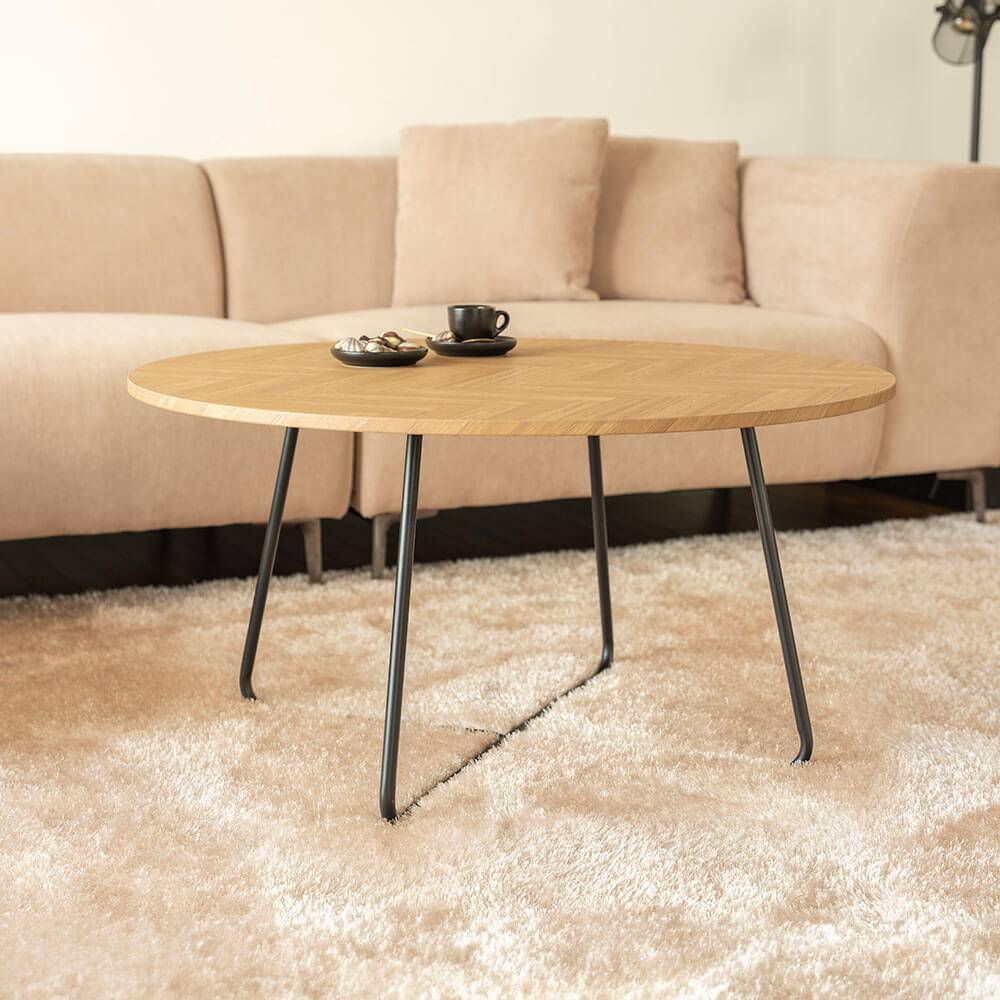 COUCHTISCH NOVARA - Farbe: Fishbone Oak