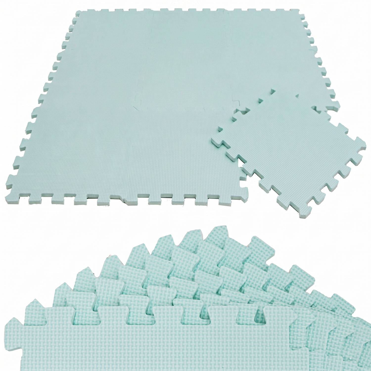9 Teile Spielmatte Baby Puzzlematte - 30x30 Krabbelmatte Bodenmatte Kinderzimmer
