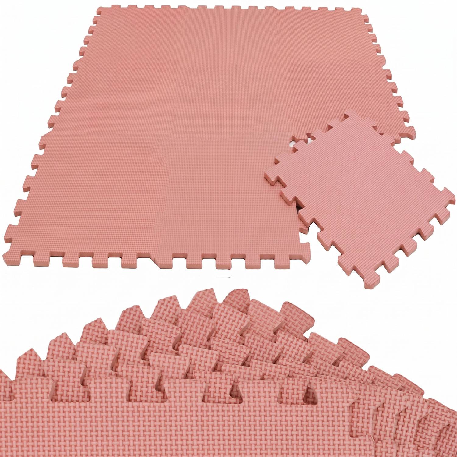 9 Teile Spielmatte Baby Puzzlematte - 30x30 Krabbelmatte Bodenmatte Kinderzimmer