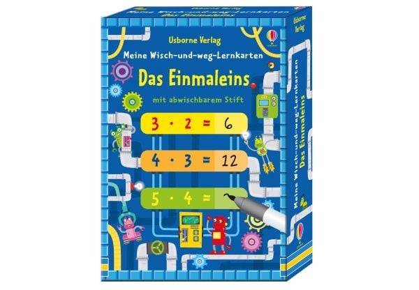 Meine Wisch-und-weg-Lernkarten: Das Einmaleins