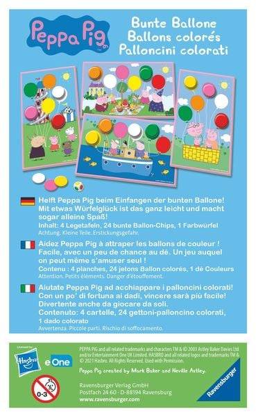 Ravensburger - Peppa Pig Bunte Ballone