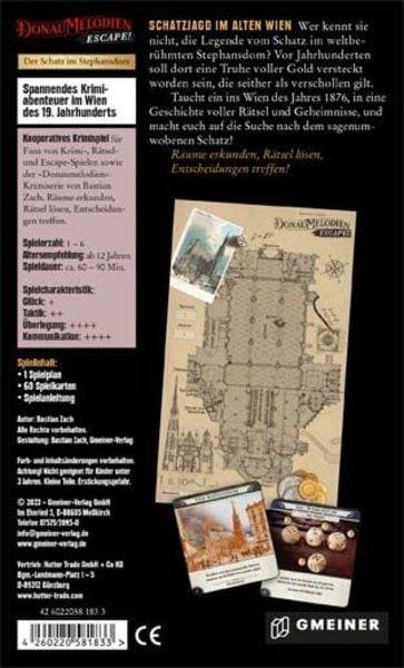 Gmeiner Verlag - Donaumelodien Escape - Der Schatz im Stephansdom