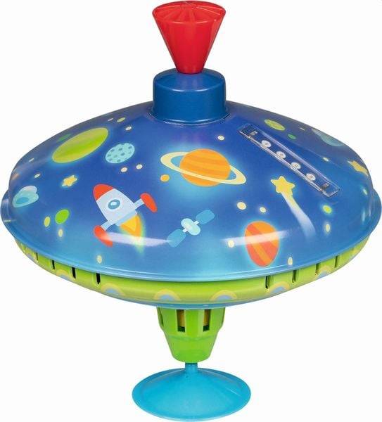 Goki 53800 - Brummkreisel LED Weltall