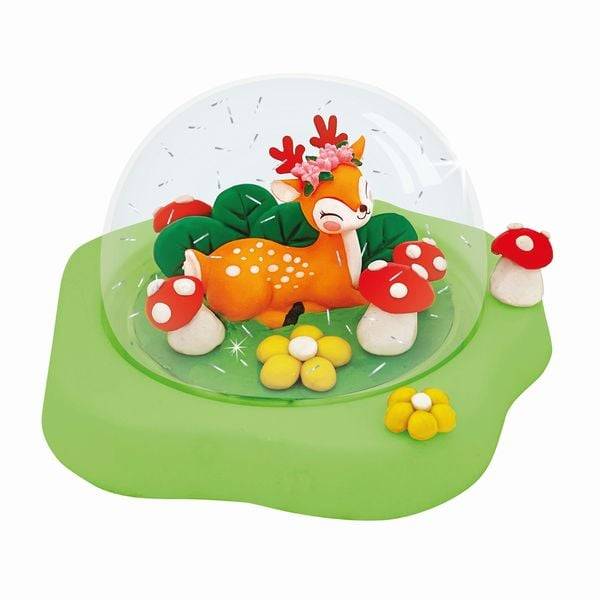 Artista - Glitzer-Schneekugel Reh