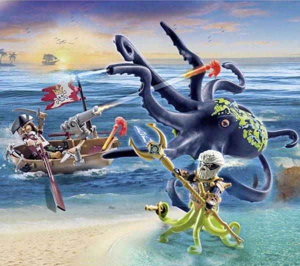 PLAYMOBIL® Pirates 71419 Kampf gegen den Riesenoktopus
