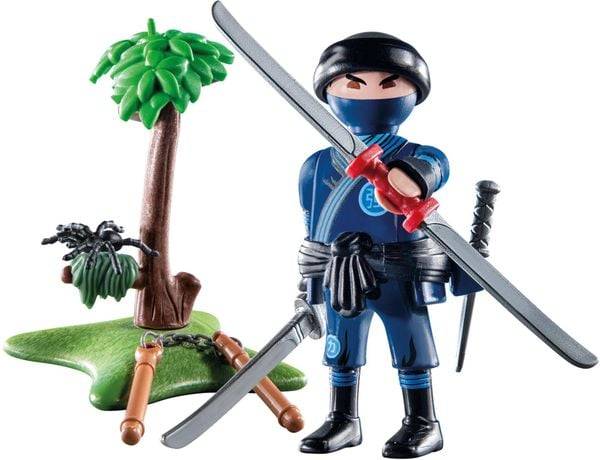 PLAYMOBIL 71481 Ninja mit Ausrüstung