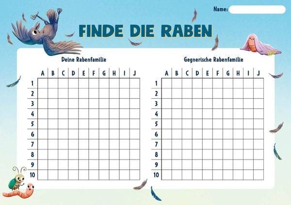 Der XXL-Spiel- und Spaßblock mit 50 Vorlagen - Rabentastisch!