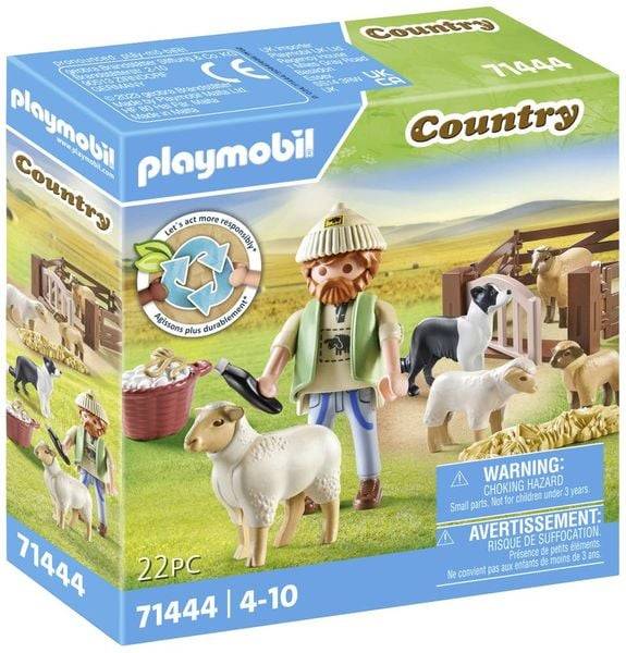 PLAYMOBIL 71444 - Country - Junger Schäfer mit Schafen