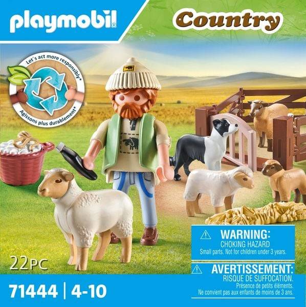 PLAYMOBIL 71444 - Country - Junger Schäfer mit Schafen