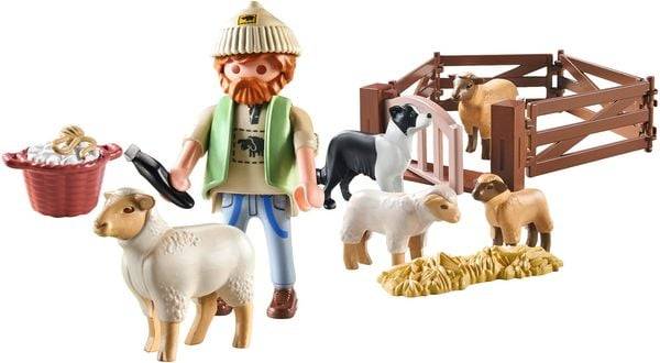 PLAYMOBIL 71444 - Country - Junger Schäfer mit Schafen