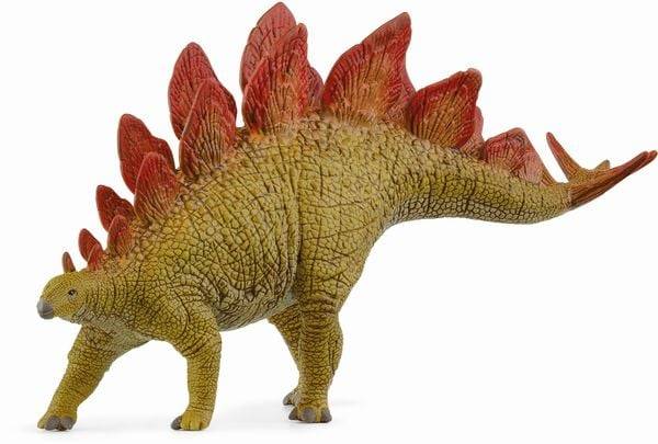 Schleich 15040 - Dinosaurs, Stegosaurus, Tierfigur, Länge: 20 cm
