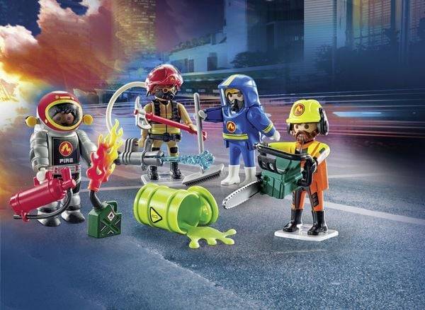 PLAYMOBIL 71468 - Action Heroes - My Figures: Feuerwehr