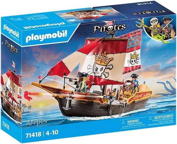 PLAYMOBIL® Pirates 71418 Piratenschiff