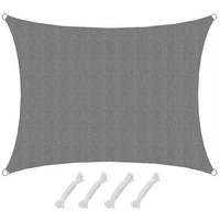 UV Sonnensegel Wasserdurchlässig 1,5x2 - Viereckig Sonnenschutz Garten Terrasse UV Sonnensegel Wasserdurchlässig 1,5x2 - Viereckig Sonnenschutz Garten Terrasse