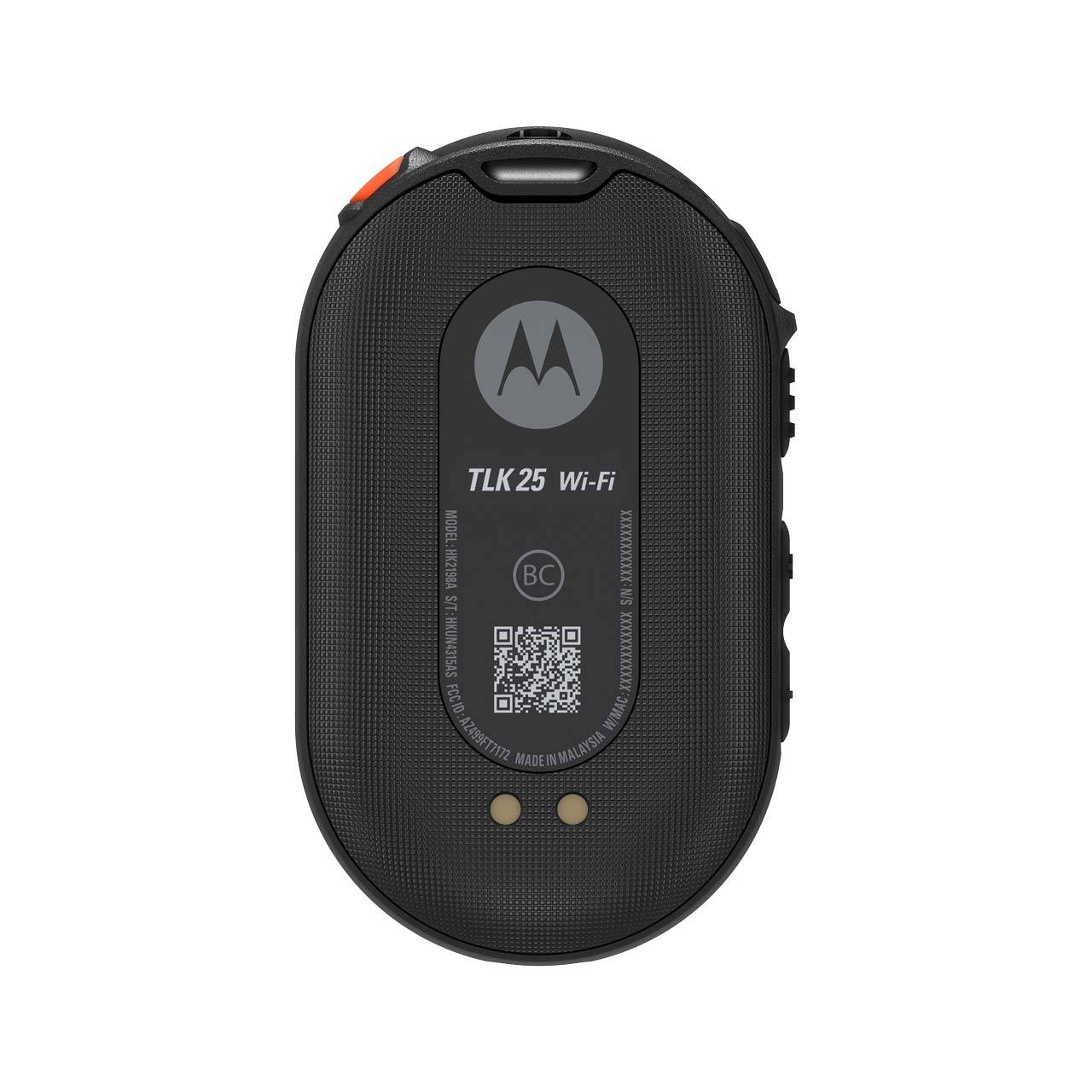 Motorola TLK25 WAVE PTX Handfunkgerät WLAN mit USB-C Kabel und Ohrhörer HK2205A