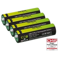 VERICO Li-Ion-Akku Loop Energy AA, mit USB-C Buchse, 4er Pack VERICO Li-Ion-Akku Loop Energy AA, mit USB-C Buchse, 4er Pack