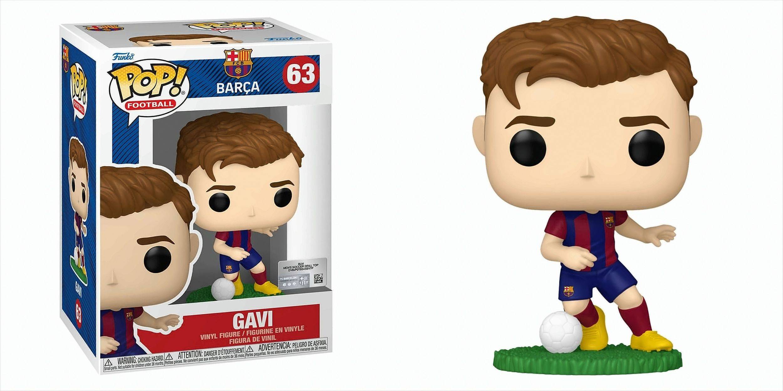 GW53ee POP - Fussball - Gavi / FC Barcelona Neu & OVP