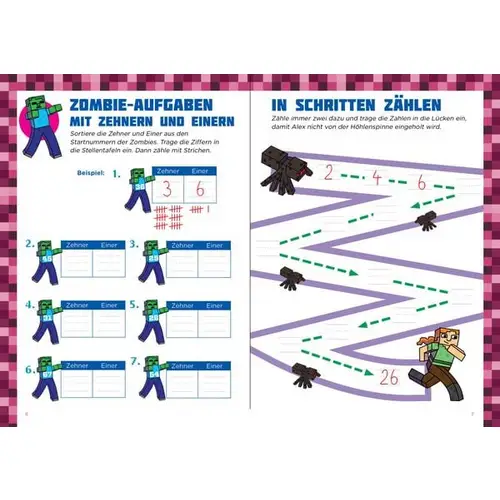 Mathe für Minecrafter - Plus und Minus Mathe für Minecrafter - Plus und Minus