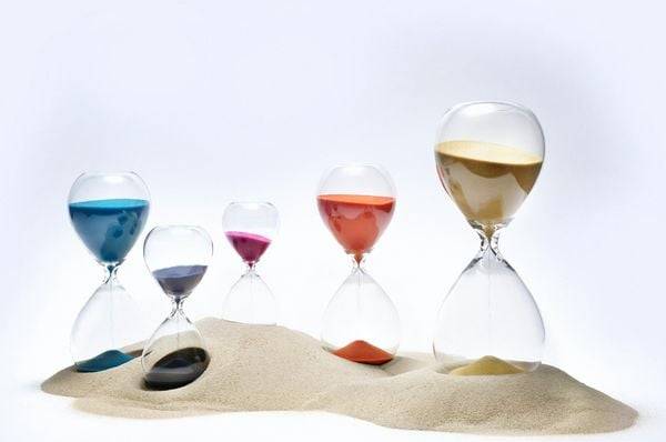 Sanduhr 'Time Out' 30 Minuten, pink