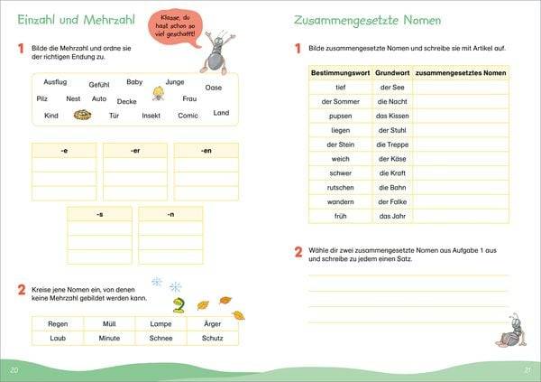 Fit für Deutsch 3. Klasse. Mein Übungsheft