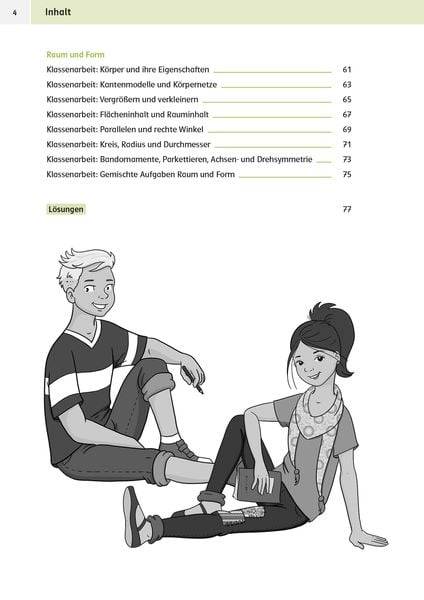 Klett Sicher ins Gymnasium: Klassenarbeitstrainer für den Übertritt Mathematik 4. Klasse