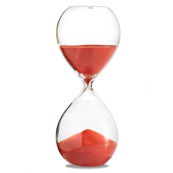 Sanduhr 'Time Out' 30 Minuten, orange