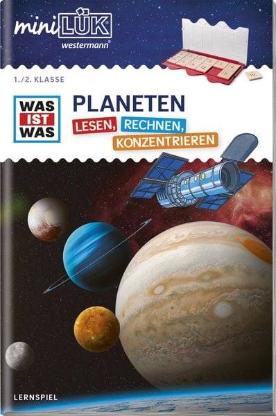 MiniLÜK. Deutsch 1. Klasse. WAS IST WAS PLANETEN - Lesen, Rechnen, Konzentrieren
