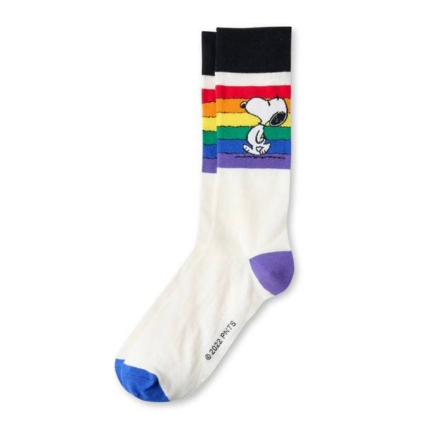 Snoopy Socken Rainbow Stripes, 42-46