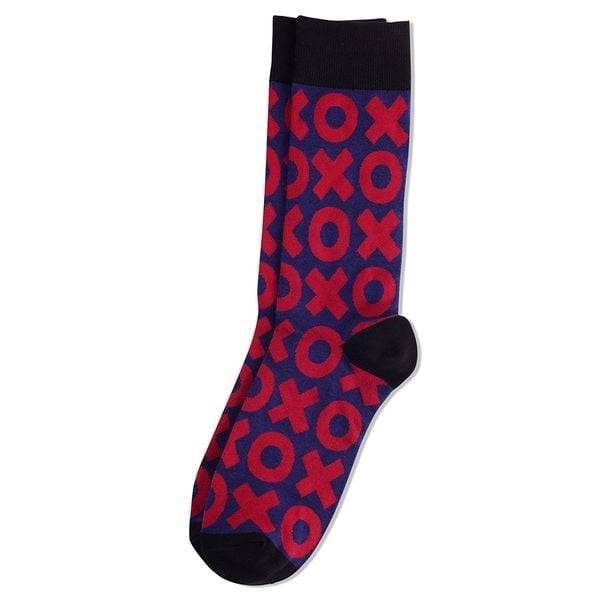 Socke XOXO,blau,Gr. 36 - 41