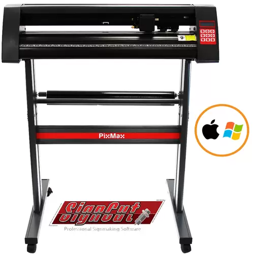 PixMax 720mm Schneideplotter für Windows & Mac mit Software PixMax 720mm Schneideplotter für Windows & Mac mit Software