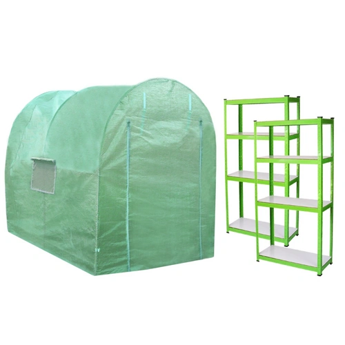 Polytunnel 19mm 3m x 2m mit Regale Polytunnel 19mm 3m x 2m mit Regale