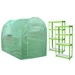 Polytunnel 19mm 3m x 2m mit Regale Polytunnel 19mm 3m x 2m mit Regale