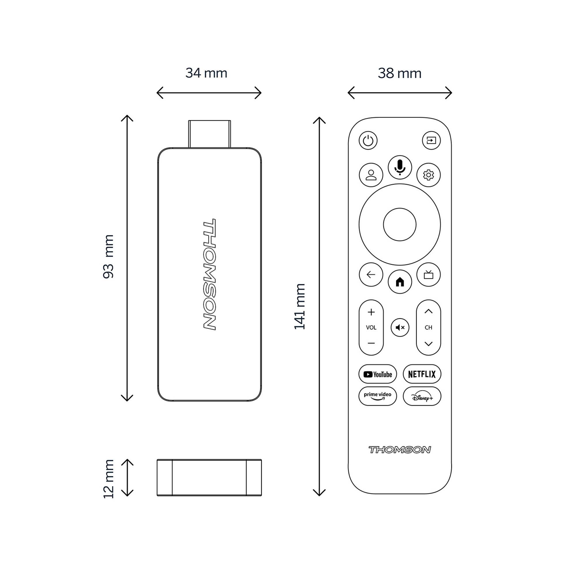 Thomson 140G Multimedia-Gateway-Streaming-Stick